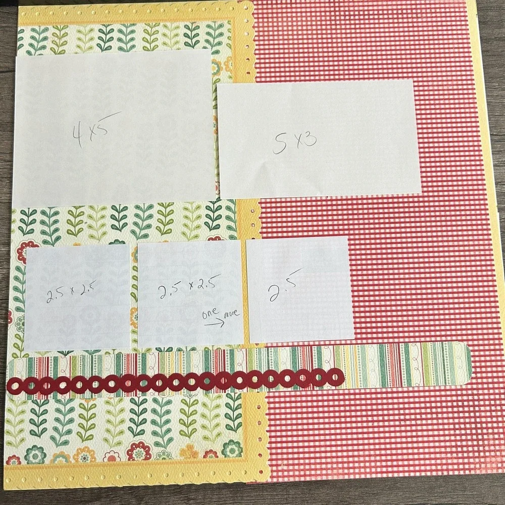 Scrapbooking‎ Lot Including Premade Layouts And My Minds Eye Coordinating Pieces